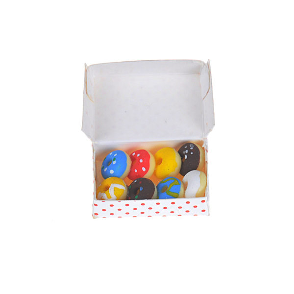 1:12 Dollhouse Miniature A Box Of Doughnut Mini Food D One Size