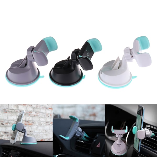 Car Air Vent Mount Cradle Holder Stand Phone Mobile Cell Black