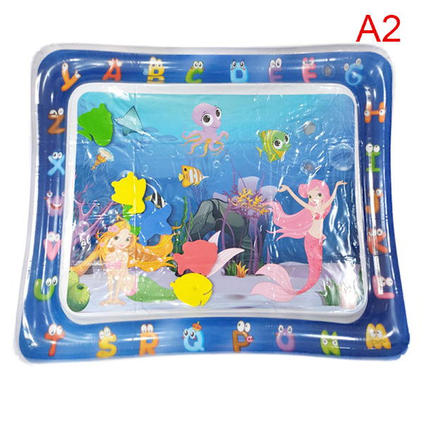inflatable water tummy time mat