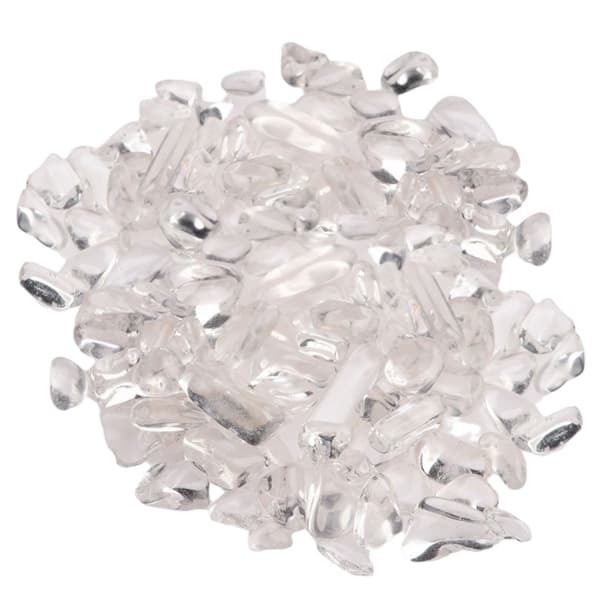 Uregelmessig formede krystallchips, løse perler for smykkelaging, naturlige edelstenchips, polerte tumble-steiner, høykvalitets steinperler, glatte