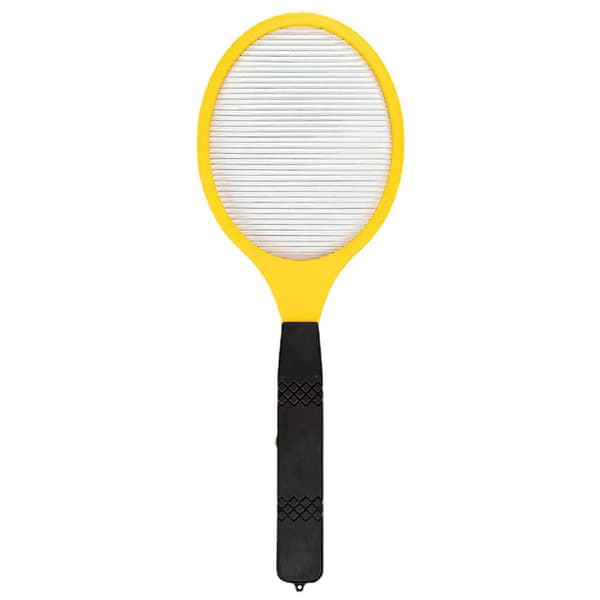Stor Elektrisk Flueklapper 2-pak – Tennis Ketcher med Sikkert at Røre Ved Mesh Net - Dræber Insekter, Myg, Mosquitoer og Bugs