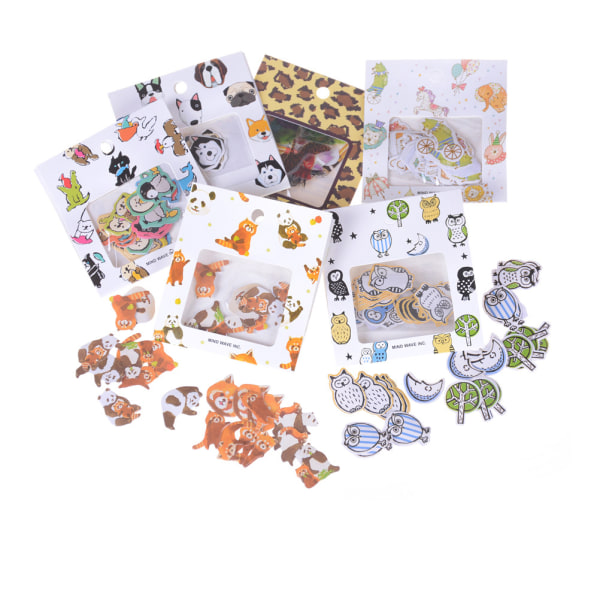70pcs Animals Mini Paper Sticker Diy Diary Planner Album Scrapbo 0 03 Owl