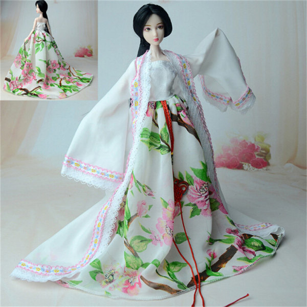 Elegant Doll Traditional Chinese Dynasty Princess Dress For One Size