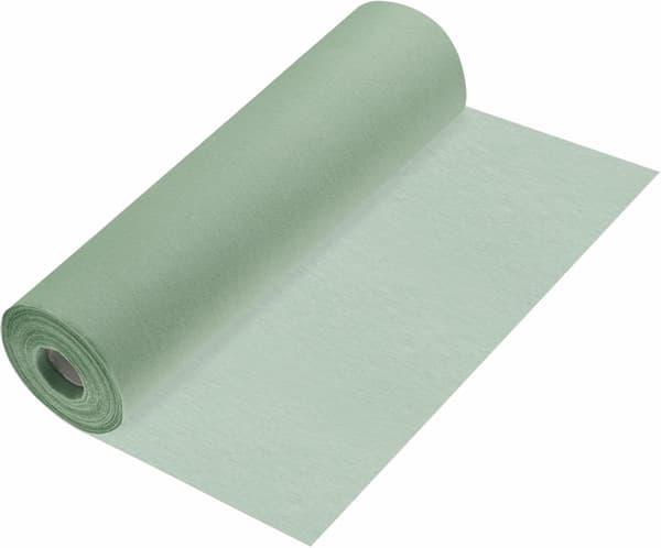 100% Mosel Duk (30cmx25m, eukalyptusgrön), dekorativ för födelsedagar/bröllop