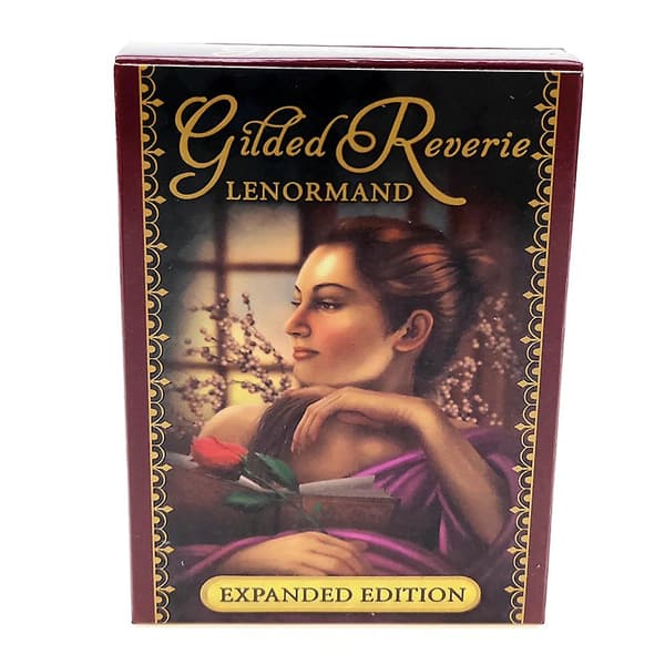 47 Kort Gilded Reverie Lenormand Udvidet Udgave Tarot Oracle Cards Familiespil