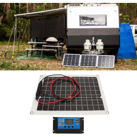 300W 12V/18V aurinkopaneeli, kannettava aurinkopaneeli aurinkolataussäätimellä + kaapeli + 4 imukuppia, akuille, retkeilyautolle, veneelle