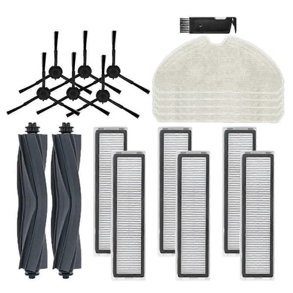 For Dreame D10S / D10S Pro Robot Støvsuger Hovedbørste Sidebørste Hepa Filter Mopp Klut Filler Erstatning