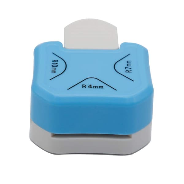 Papir hjørnerunder 3 i 1 （R4mm+R7mm+R10mm）， Hjørneslag for papirhåndverk