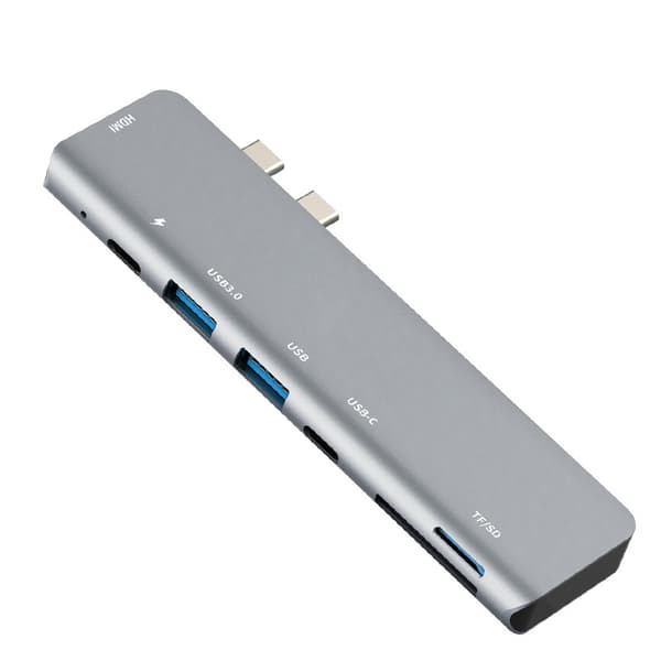 Macbook Pro/Air, 7 i 1 Mac-adapter kompatibel med MacBook Pro 2