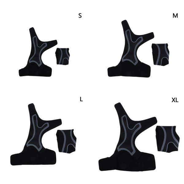 1 Pair Ankle Support Brace Elasticity Free Adjustment Protection M
