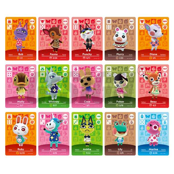 Köp Lolly Animal Crossing Amiibo New Horizons Game Card ...