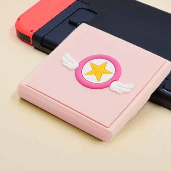 No name Til Nintendo Switch Game Card Box Ns Oled Storage Memory Opbevaring Tilbehørsboks Cardcaptor Sakura
