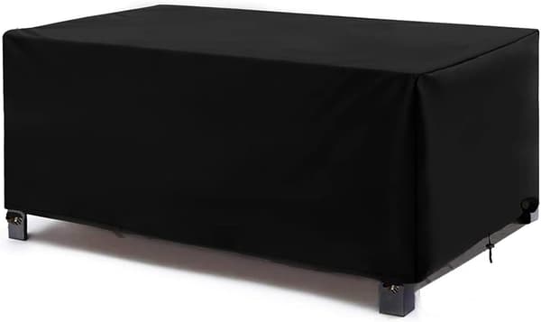 Suorakulmainen puutarhakalustepeite 200 x 100 x 75 cm (P x L x K) 420D-FF-