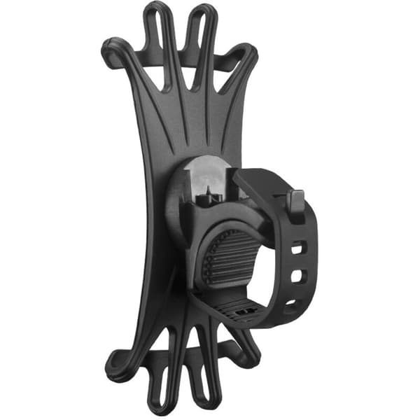 Cykel Motorcykel Telefonholder Universal, 360° Rotation Anti-Vibrations Silikone, til iPhone 15/14 Pro Max Galaxy Enheder