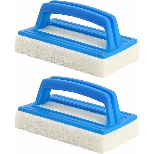 Pieces Pool Waterline Cleaner Brush Broom Sponge Pool Waterline Multifunksjonell Pool Liner Cleaner for Rengjøring av Basseng Spa Badekar Vegger (14.5