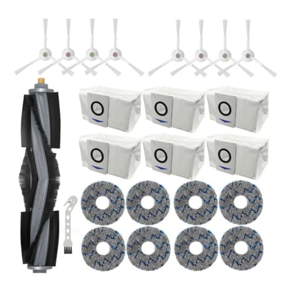 24 stk. tilbehørssett for T20/T20MAX/T20PRO/X1 OMNI/T10 Omni/Turbo robotstøvsuger deler