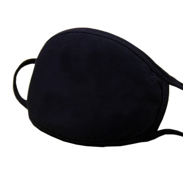 Ansigtsmaske - Sort - Ensfarvet - Maskerade