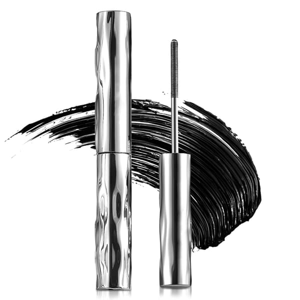 Iron Wand Mascara, Metall Mascara Børste, Bøyelig Metall Wand Mascara Svart, Vanntett Naturlig Lengde Slank Bygging
