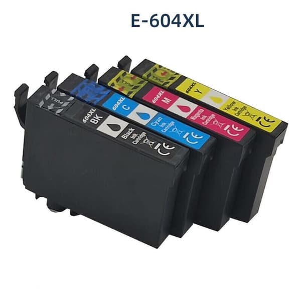 Epson 604XL Blekkpatronsett - Sort, Cyan, Magenta, Gul for XP & WF Skrivere