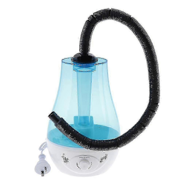 3L Reptil Terrarium Tank Luftfuktare Dimma Generator Fogger Vaporizer _Super Gåva Blå