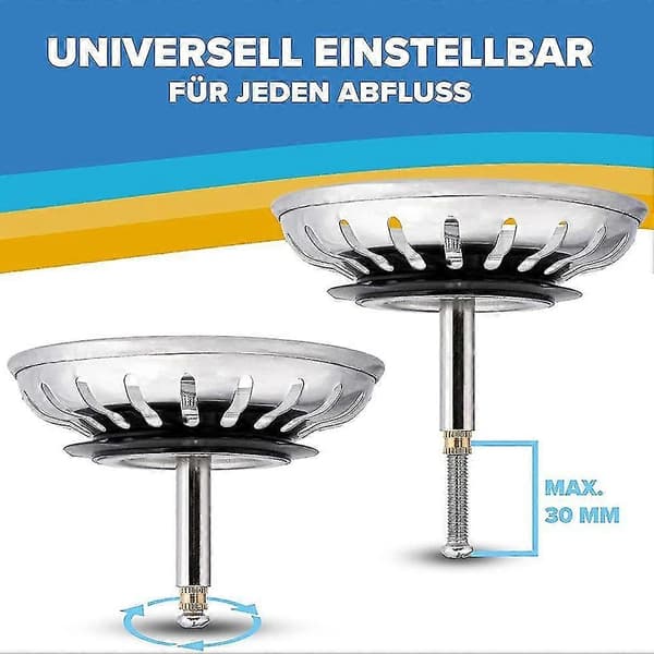 Til Blanco erstatningskøkkenvask si afløb prop bassin afløbsfilter_Super gave
