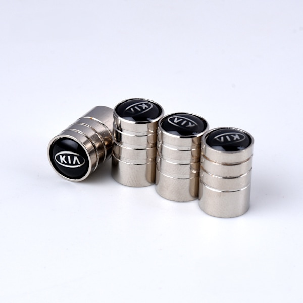 Ventilhattar för bildäck, lämpliga ventilhattar, metallventilhattar (Kia, 8-pack)