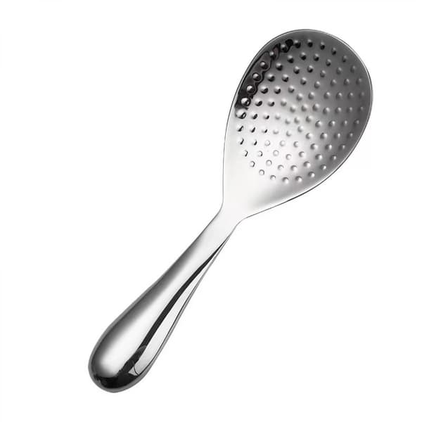Risspade, risskje med rustfritt stål, risserveskje, ikke-rustende risskål, non-stick risspatel, oppgradert og elegant