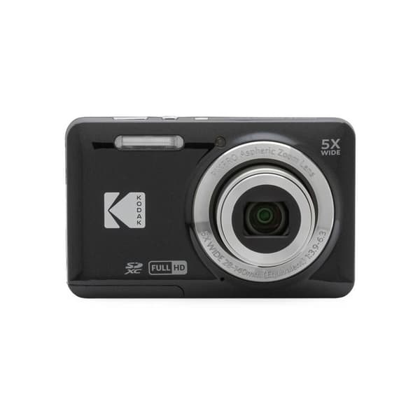 Kodak Pixpro FZ55 ystävällinen zoom-digitaalikamera 16 milj. pikselin Optinen zoom: 5 x musta Full HD -video, HDR-video