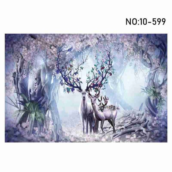 1000pcs Puzzle Decompression Adult Jigsaw Game Home Toy Y Nordic Elk 10-599