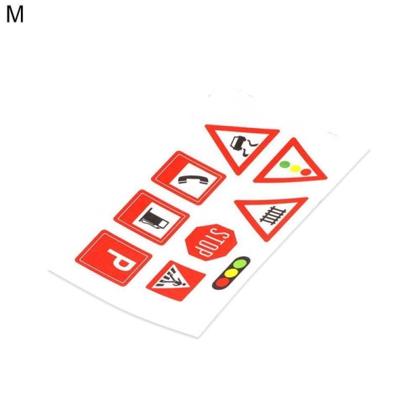 48mmx5m Creative Traffic Road Track Tape Sticker Railway Scene M Car A