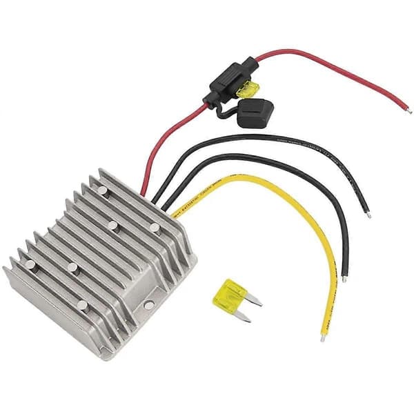 2025 Ny Golfbilsomvandlare 48V till 12V, 20A 240W Spänningsregulator för Club Car