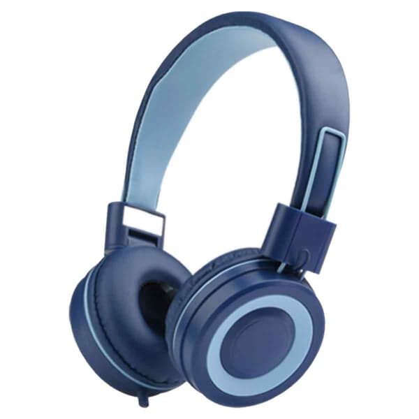 Kuulokkeet, kokoontaitettavat stereo, sotkeutumaton 1,5 m pitkä johto, 3,5 mm:n liitin, langalliset on-ear-kuulokkeet iPadille/tytöille/pojille/kouluu