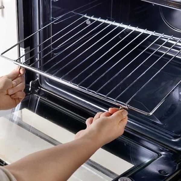 SHOP-STORY - GRILLROST UNIVERSAL : Universel og Udvideligt Ovnrist Bredde fra 33 til 61 cm