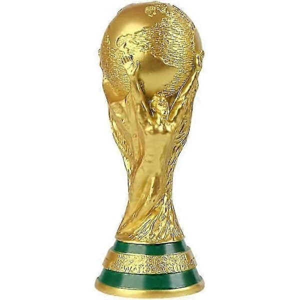 27/36cm VM-fodboldtrofæ, harpiksreplika, trofæmodel, souvenirgave til fodboldfans 21CM (hul) 21CM