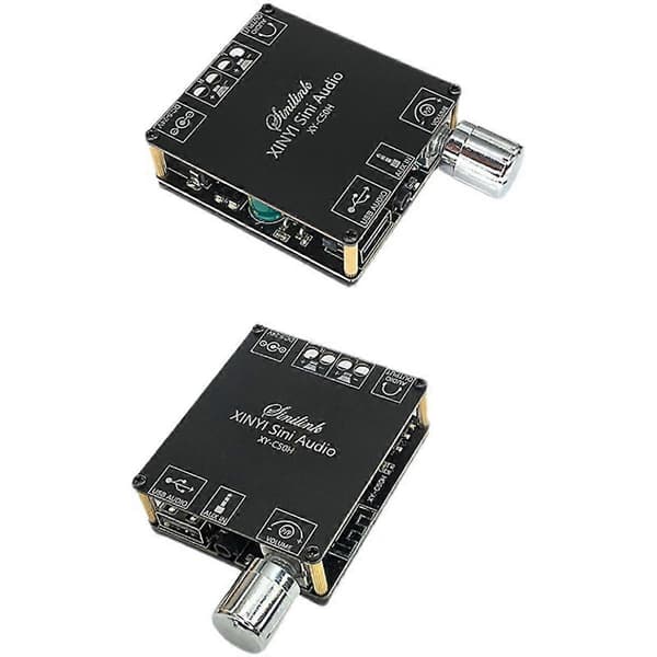 XY-C50H HiFi Premium Bluetooth Digital Forstærkerkort BT5.0 TPA3116D2 50W+50W Stereo Audio Forstærker