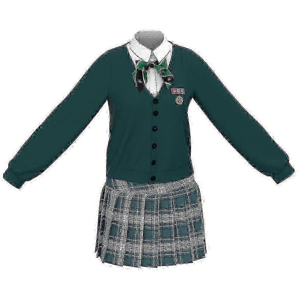 [KK] All Of Us Are Dead Zombie Campus skoleuniform forestillingskostyme cosplay herre- og dameklær-xindaren S