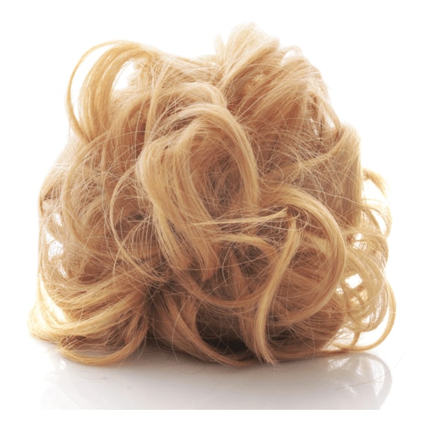 Mizzy Whole Hair Bun - Lockig Mörkblond/ljusbrun #27/613