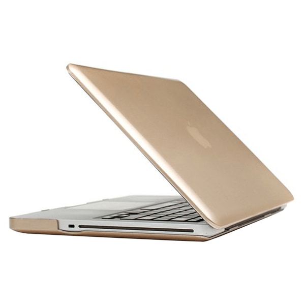 Saknar varumärke Skal Macbook Pro Matt Frostat Guldfärgat (15.4-tum)