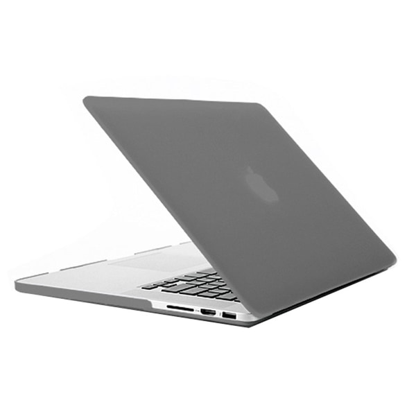 Saknar varumärke Skal Macbook Pro Retina Matt Frostat Grå (15.4-tum)