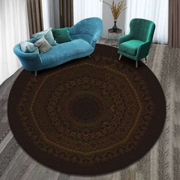40*40 Cm Universal 3d Carpet Geometric Magic Hole Design B