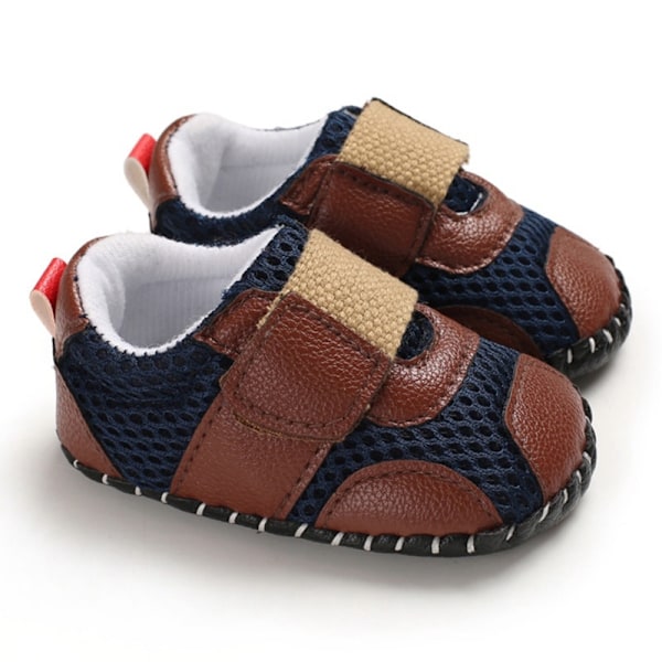 Baby Boy Anti-slip Casual Walking Shoes Patchwork Design C 12-18months