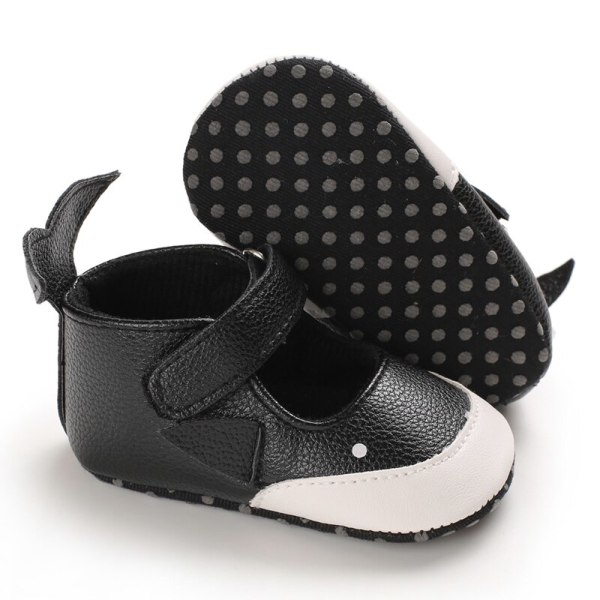 Baby Cartoon Penguin Cute Casual Soft-soled Toddler Shoes Black 6-12months