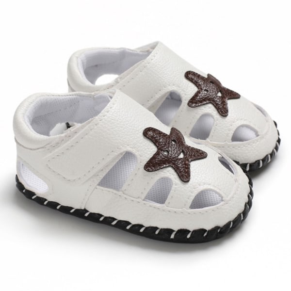 Baby Cute Star Pattern Soft Bottom Sandals W 0-6m