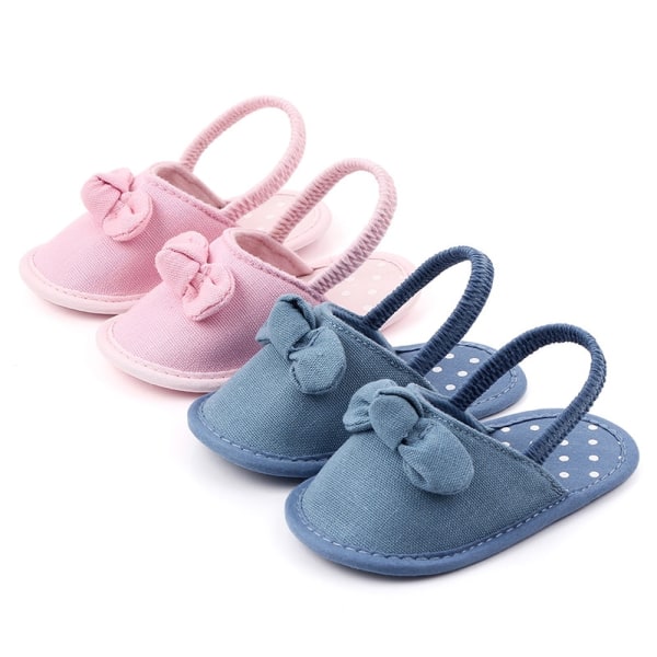 Köp Baby flicka Bomull anti-kollision små sandaler | Fyndiq