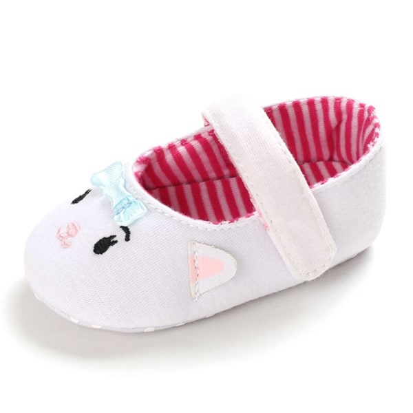 Baby Girl Cute Cat Casual Soft-soled Toddler Shoes W 0-6months