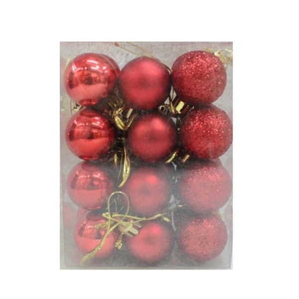 Christmas Tree Ball Bauble Hanging Xmas Decoration Supplies Red
