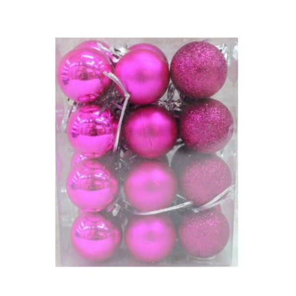 Christmas Tree Ball Bauble Hanging Xmas Decoration Supplies Rose
