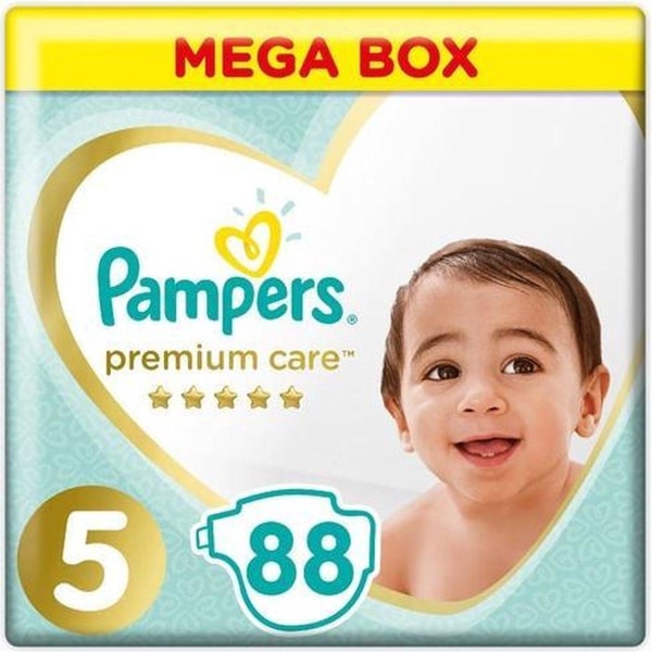 Pampers Premium Care Bleer Størrelse 5 - 88 Ble Rabatpakke