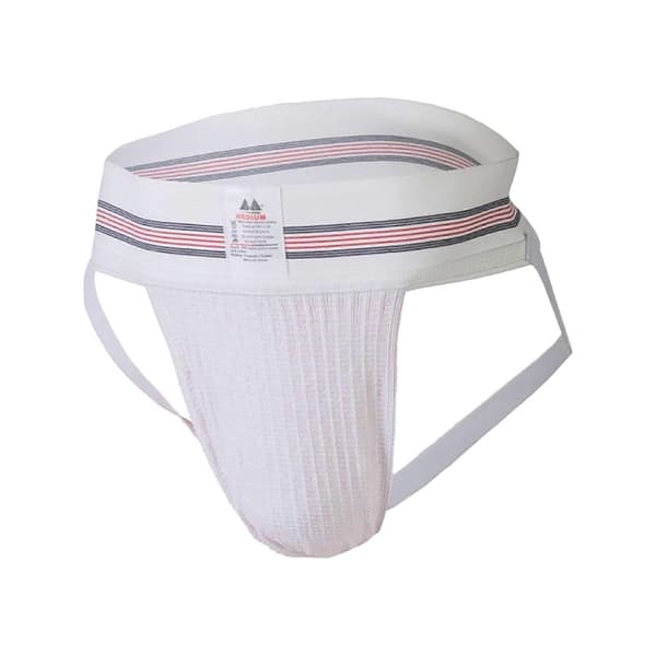 The Original No. 10 Swimmer/Jogger Jockstrap 3 inch Hvit | Herreundertøy | Herre Jockstrap[HK]