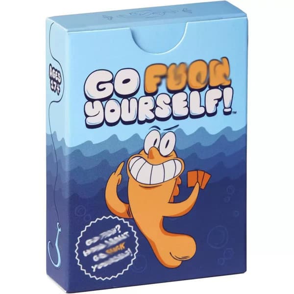 Hot Salg! \"Go Fck Yourself\" Kortspil | Interaktivt spil for voksne - Perfekt til venneaftener og ferieunderholdning